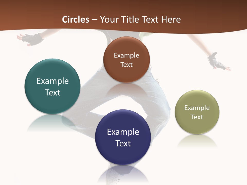 Balance Teenager Performance PowerPoint Template