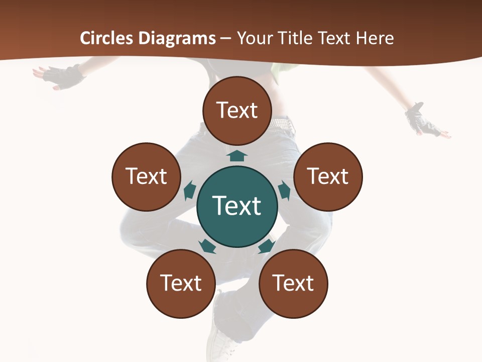 Balance Teenager Performance PowerPoint Template