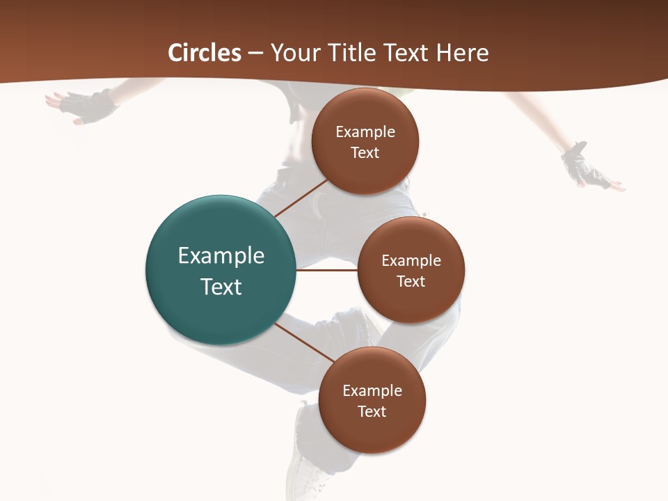 Balance Teenager Performance PowerPoint Template