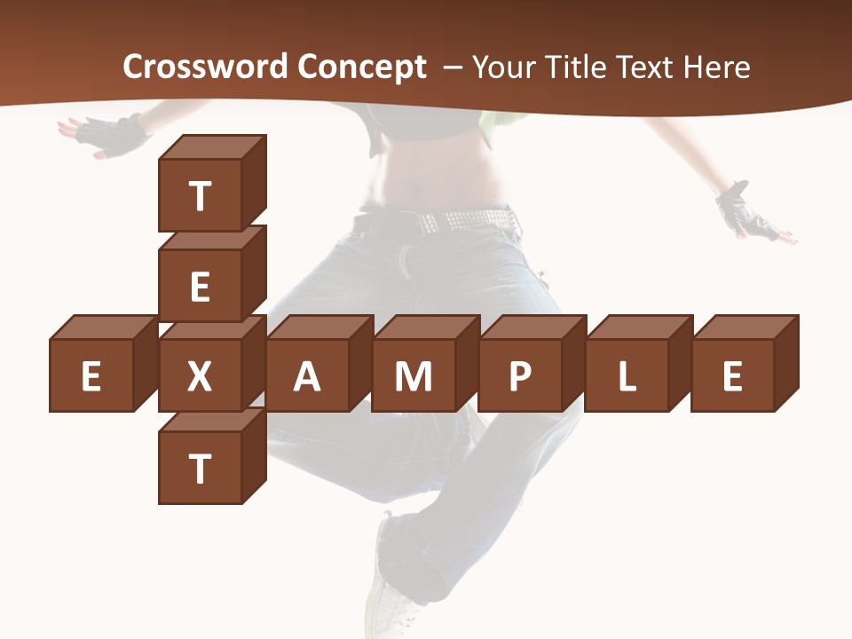 Balance Teenager Performance PowerPoint Template