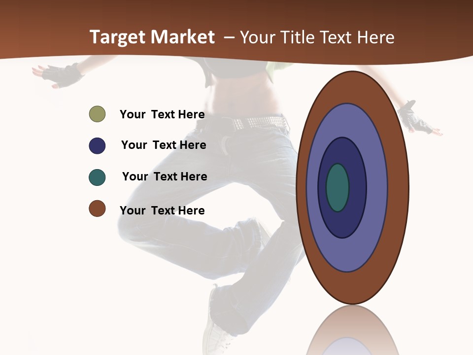 Balance Teenager Performance PowerPoint Template