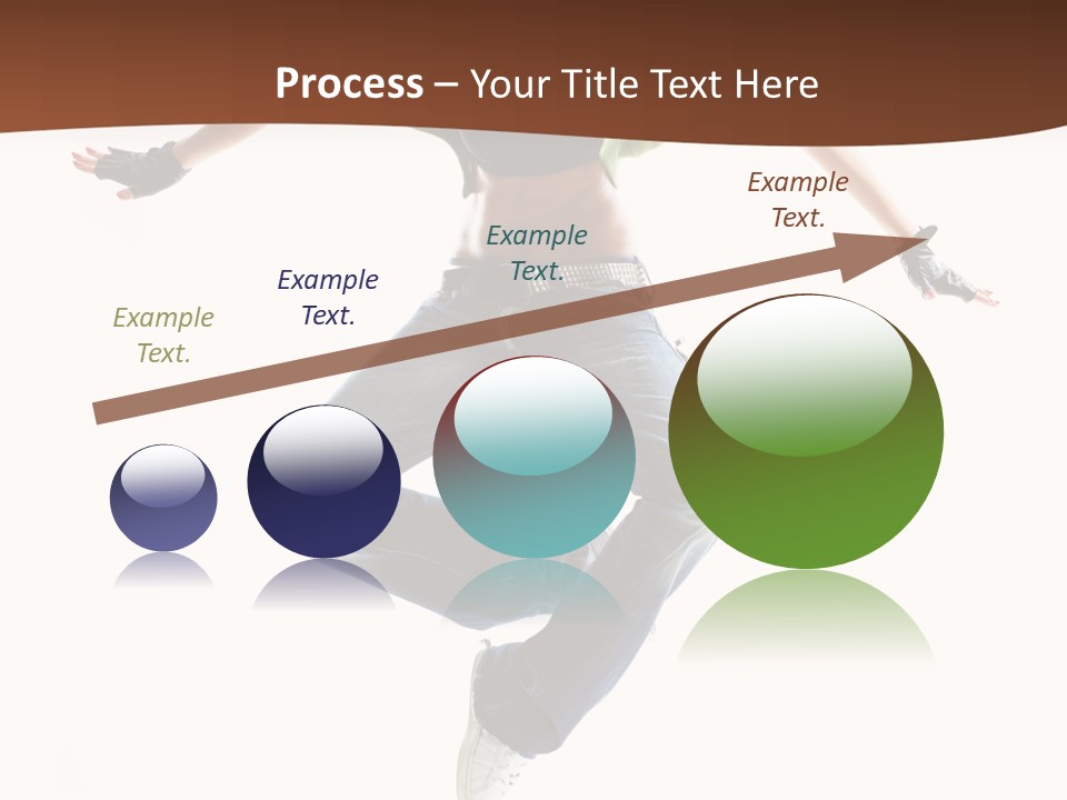 Balance Teenager Performance PowerPoint Template