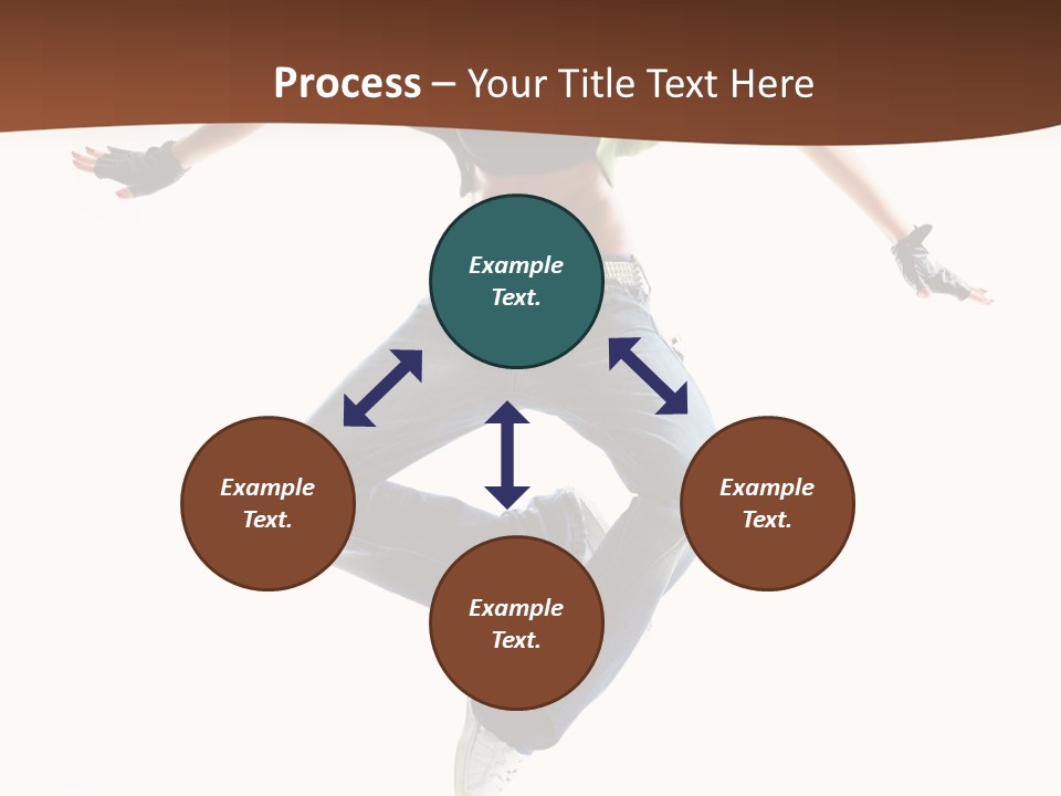 Balance Teenager Performance PowerPoint Template