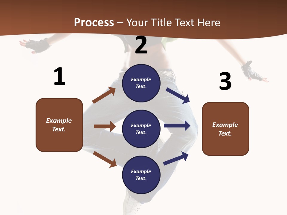 Balance Teenager Performance PowerPoint Template
