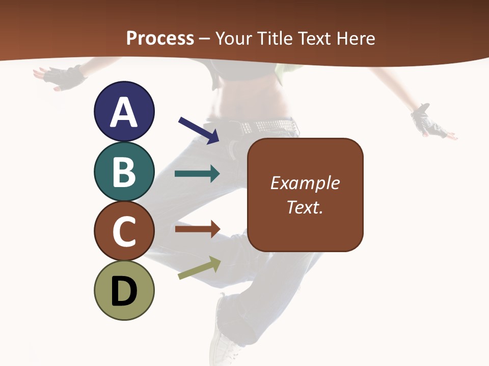 Balance Teenager Performance PowerPoint Template