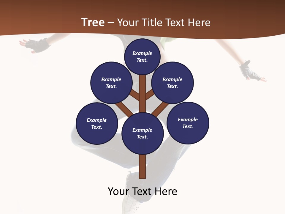 Balance Teenager Performance PowerPoint Template