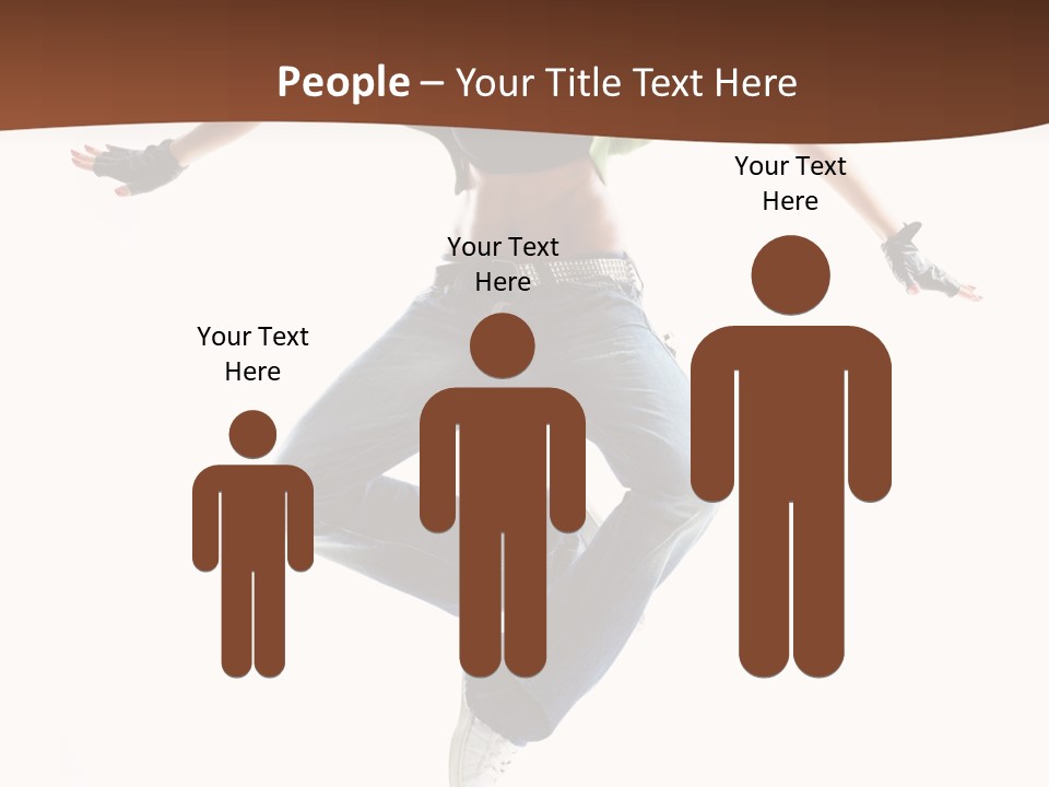 Balance Teenager Performance PowerPoint Template