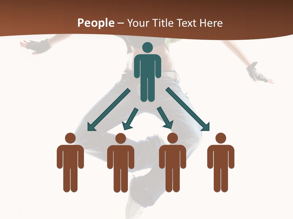 Balance Teenager Performance PowerPoint Template