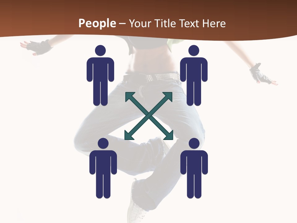 Balance Teenager Performance PowerPoint Template