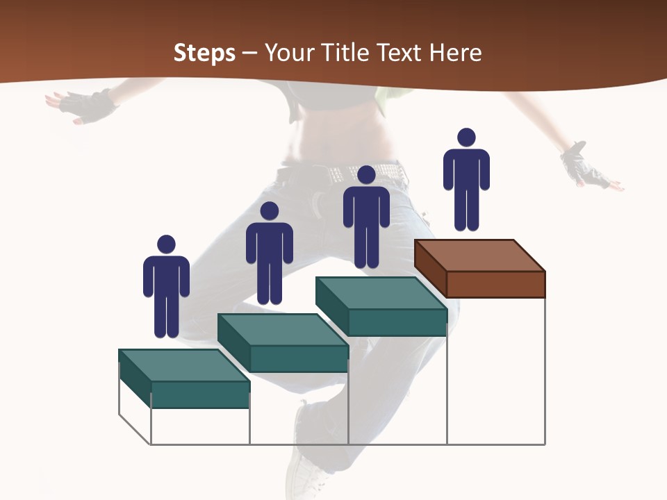 Balance Teenager Performance PowerPoint Template