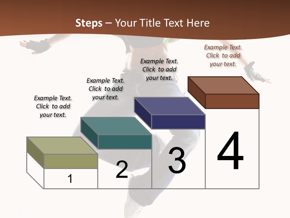 Balance Teenager Performance PowerPoint Template