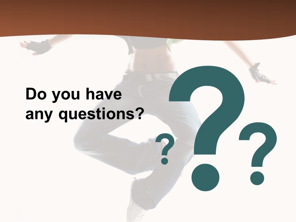 Balance Teenager Performance PowerPoint Template