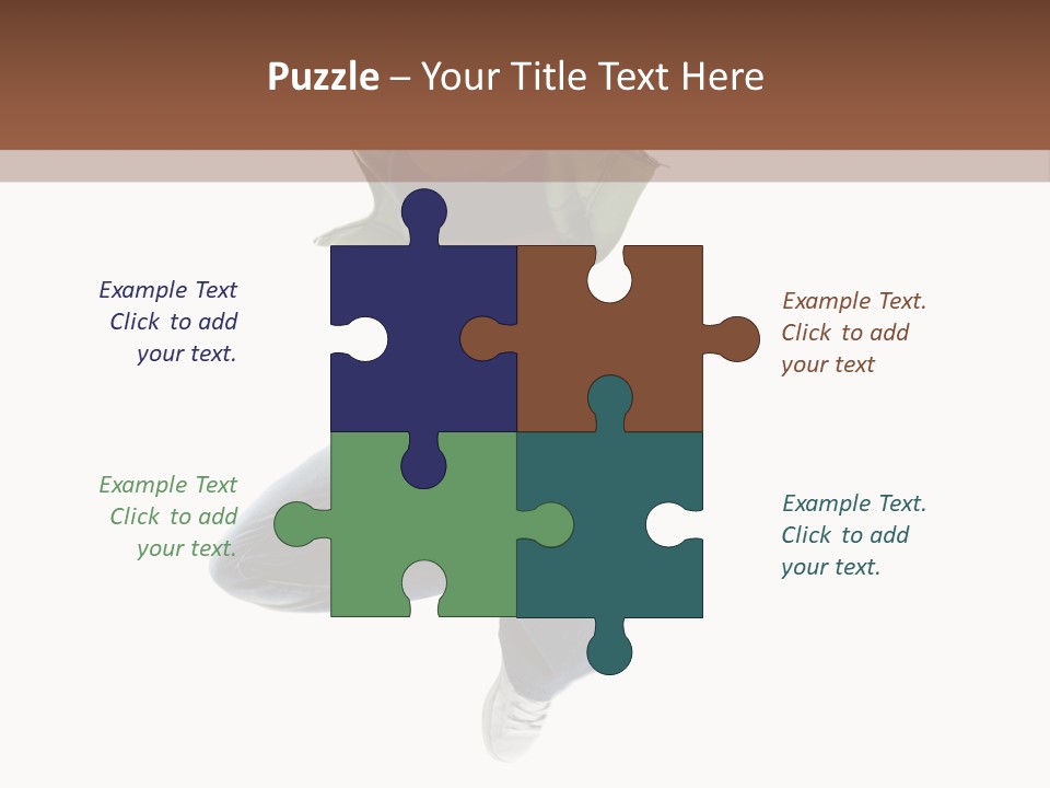 Beautiful One Woman PowerPoint Template