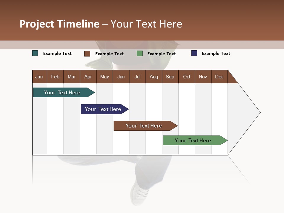 Beautiful One Woman PowerPoint Template
