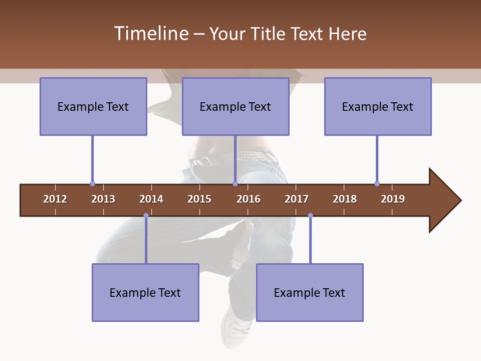 Beautiful One Woman PowerPoint Template