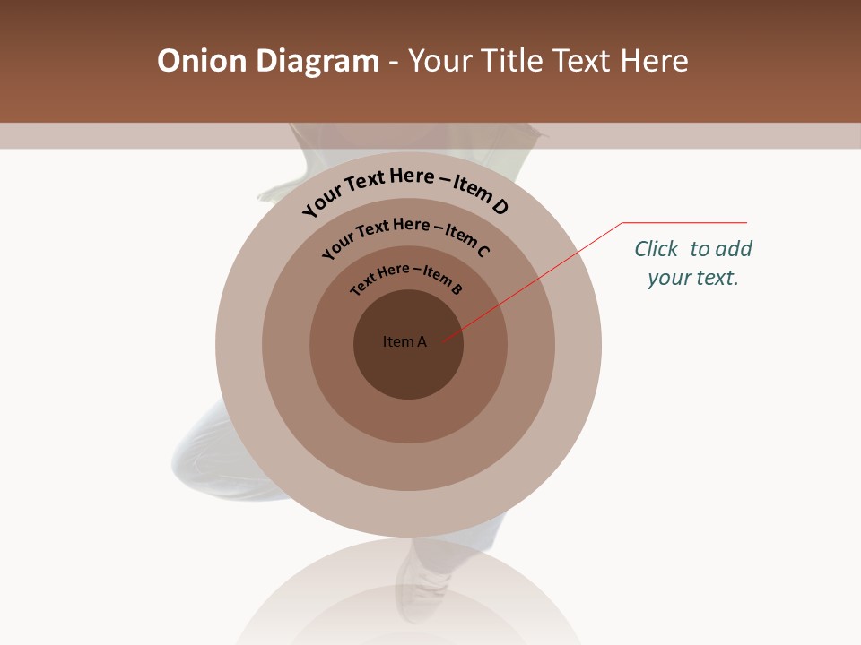 Beautiful One Woman PowerPoint Template