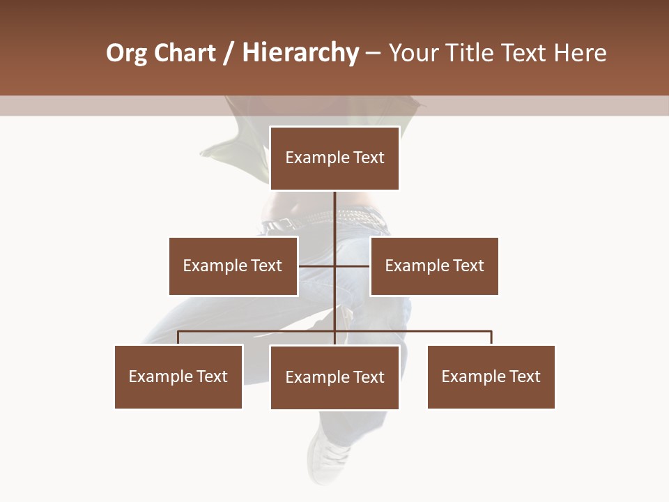 Beautiful One Woman PowerPoint Template