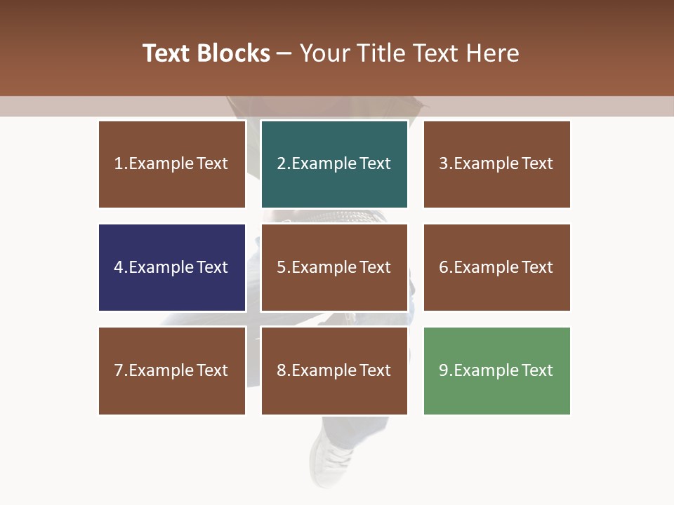 Beautiful One Woman PowerPoint Template