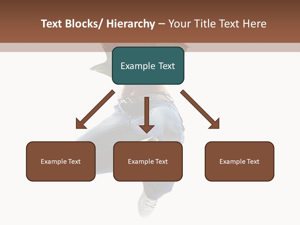 Beautiful One Woman PowerPoint Template