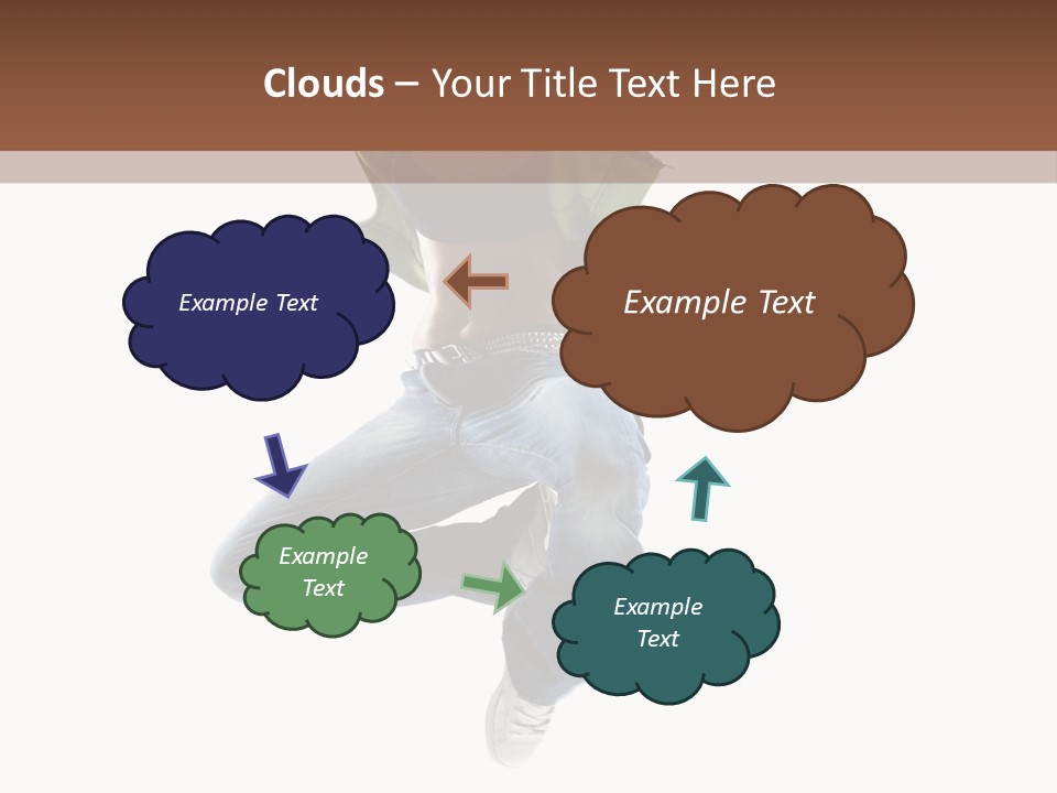 Beautiful One Woman PowerPoint Template