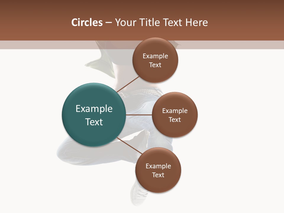 Beautiful One Woman PowerPoint Template