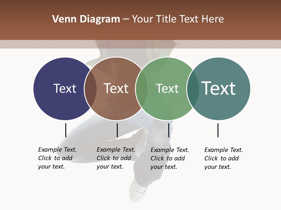 Beautiful One Woman PowerPoint Template