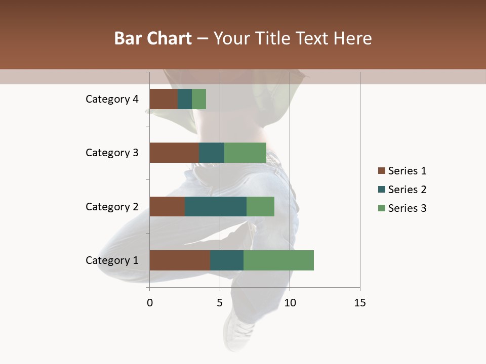 Beautiful One Woman PowerPoint Template