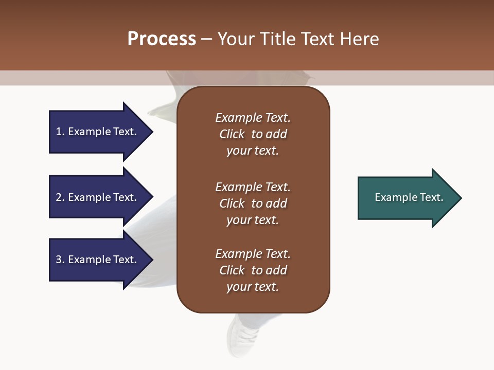 Beautiful One Woman PowerPoint Template
