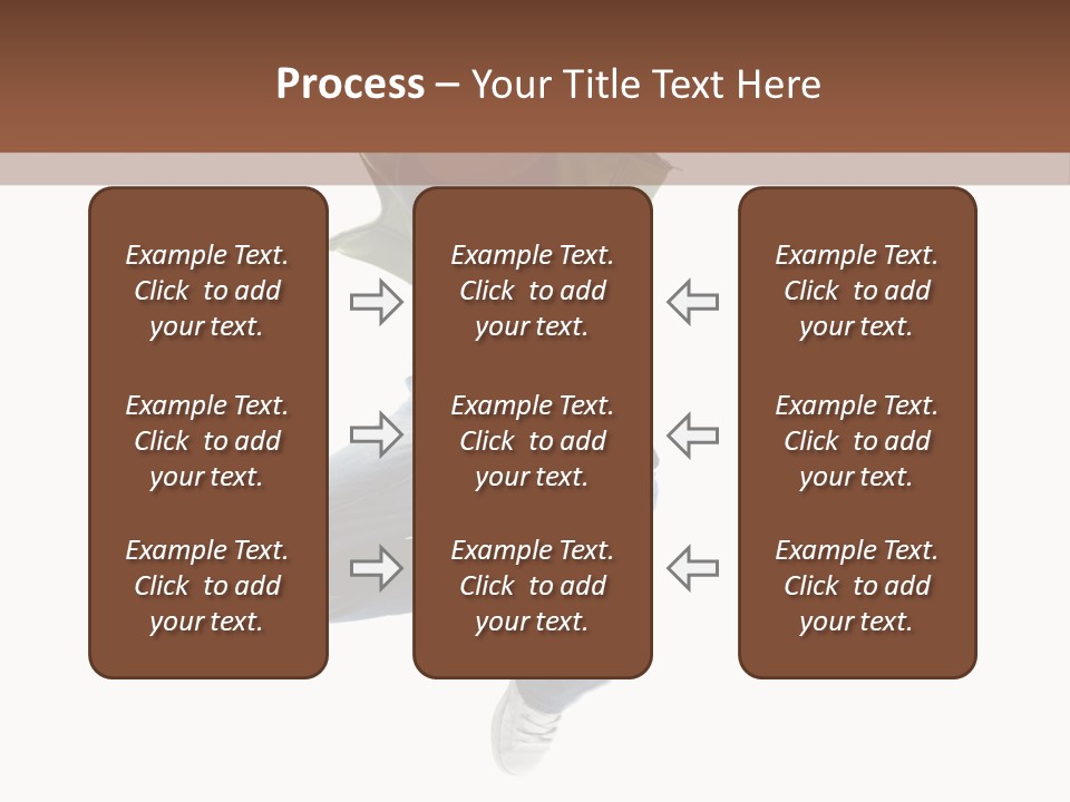 Beautiful One Woman PowerPoint Template