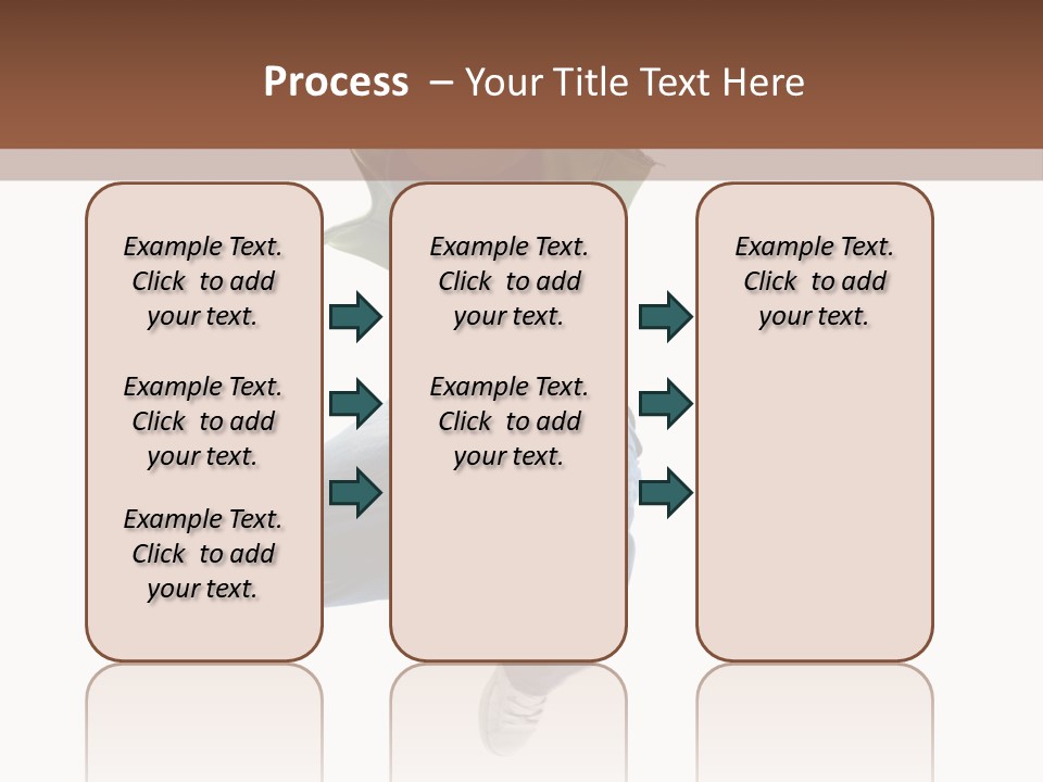 Beautiful One Woman PowerPoint Template