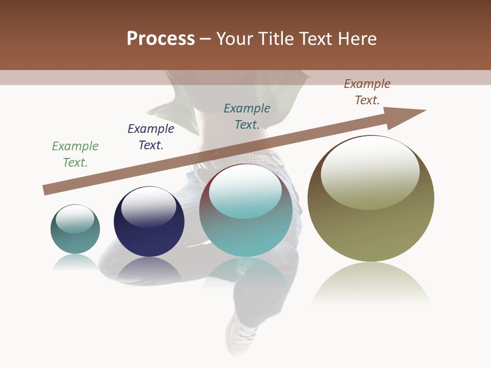 Beautiful One Woman PowerPoint Template