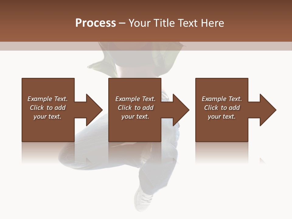Beautiful One Woman PowerPoint Template