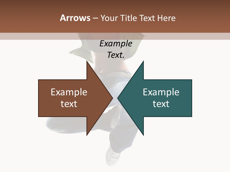 Beautiful One Woman PowerPoint Template