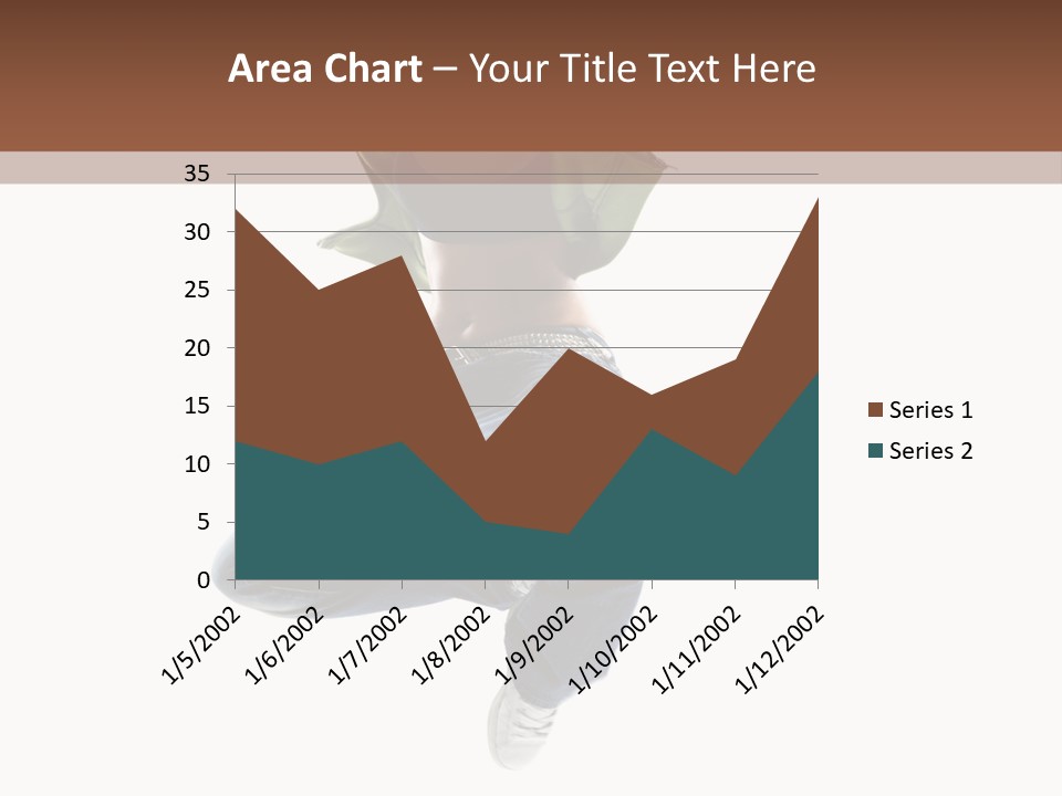 Beautiful One Woman PowerPoint Template