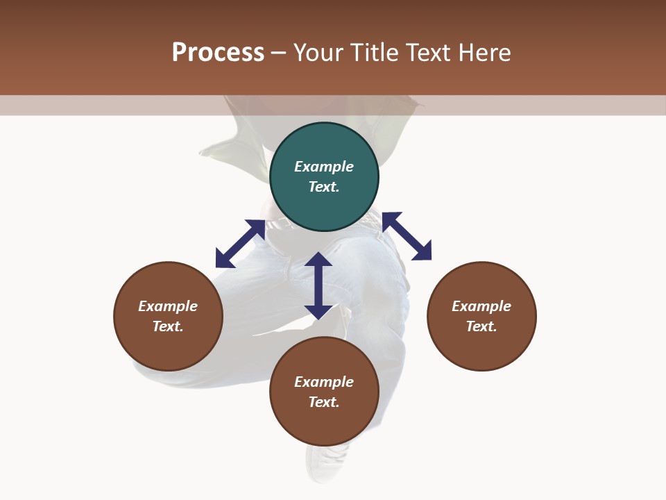 Beautiful One Woman PowerPoint Template