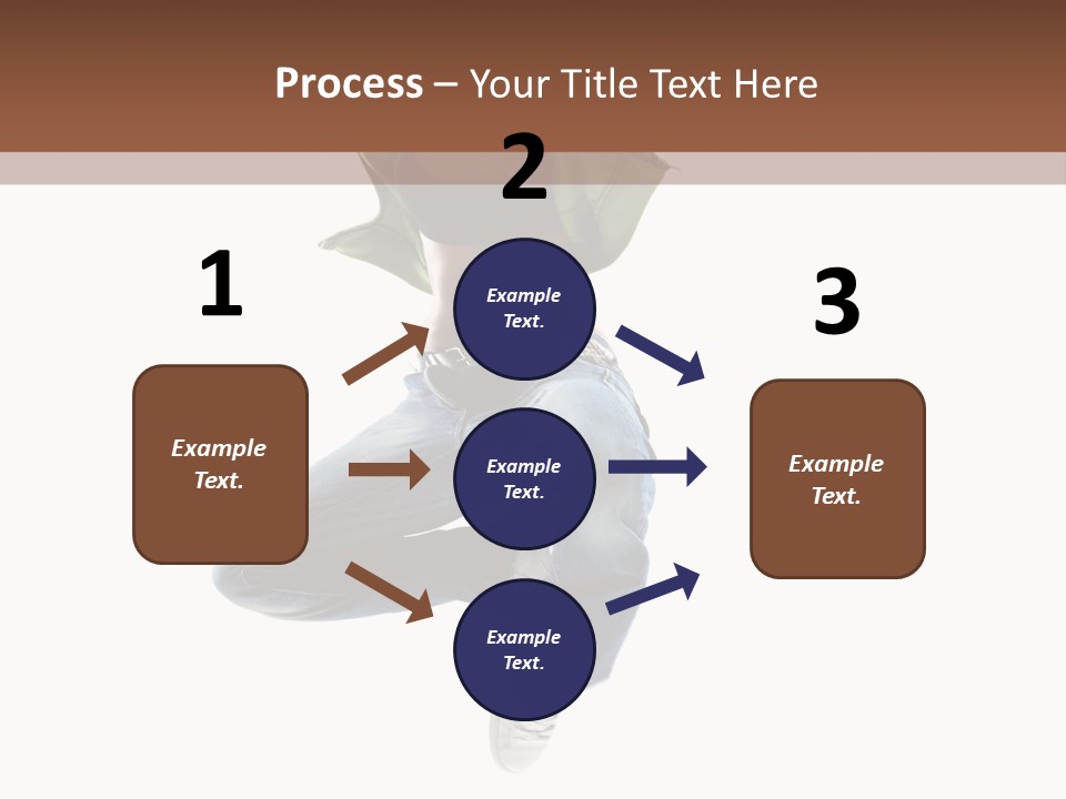 Beautiful One Woman PowerPoint Template