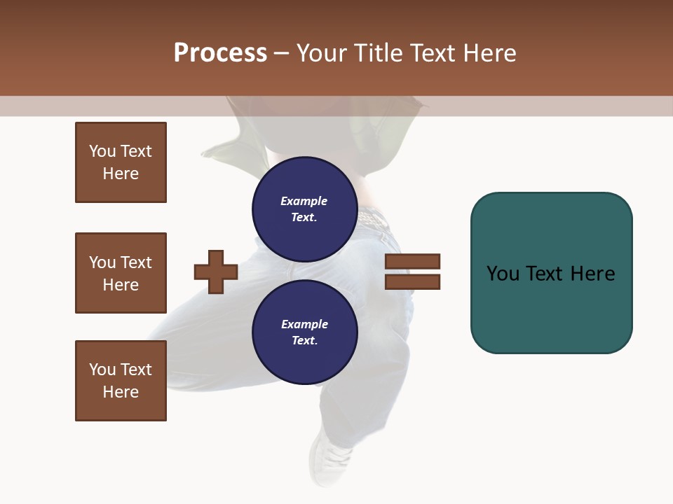 Beautiful One Woman PowerPoint Template