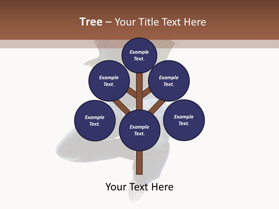 Beautiful One Woman PowerPoint Template