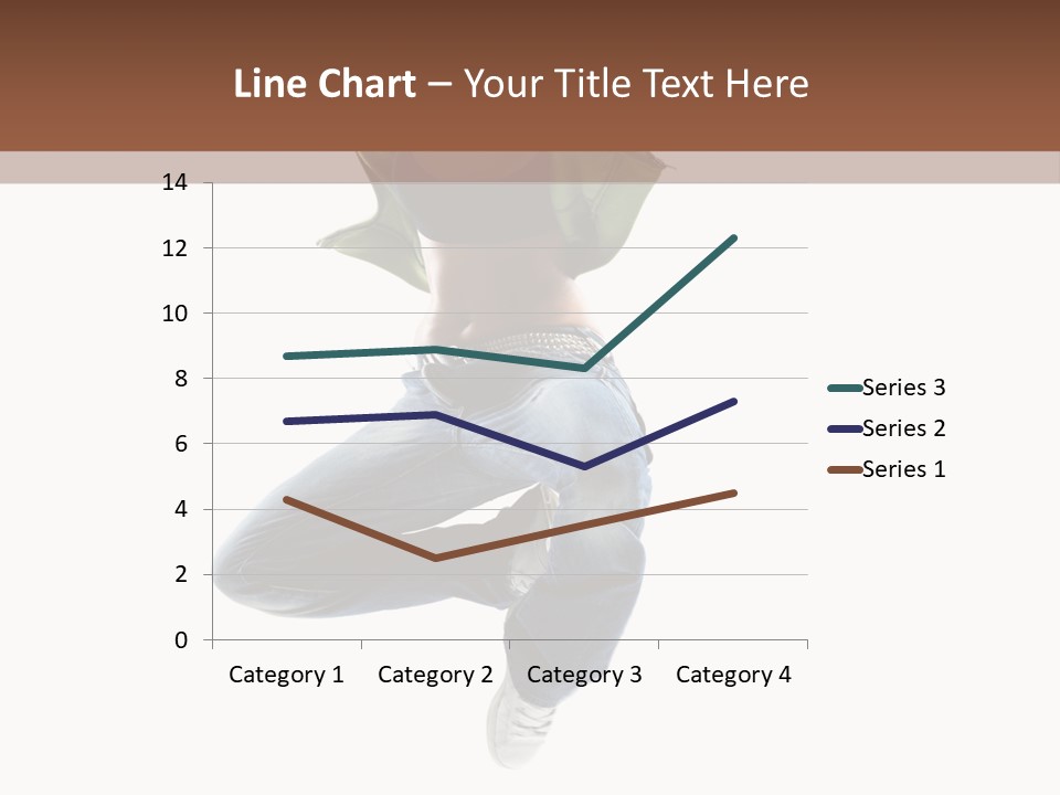 Beautiful One Woman PowerPoint Template