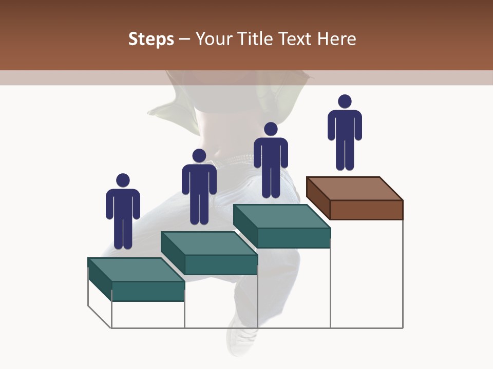 Beautiful One Woman PowerPoint Template