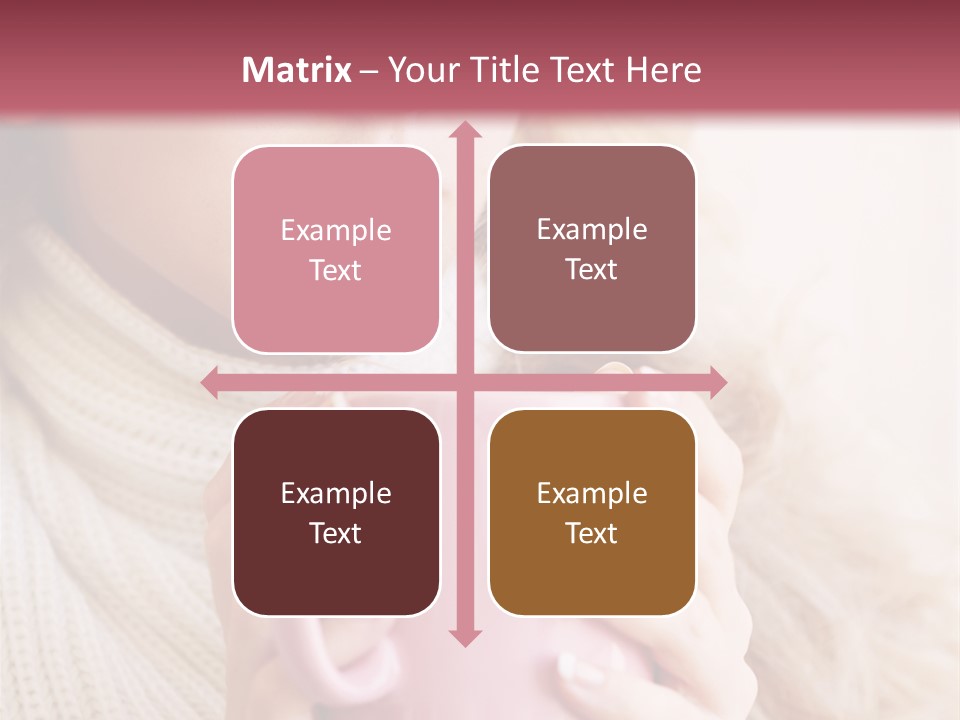 Human Clothing Girl PowerPoint Template