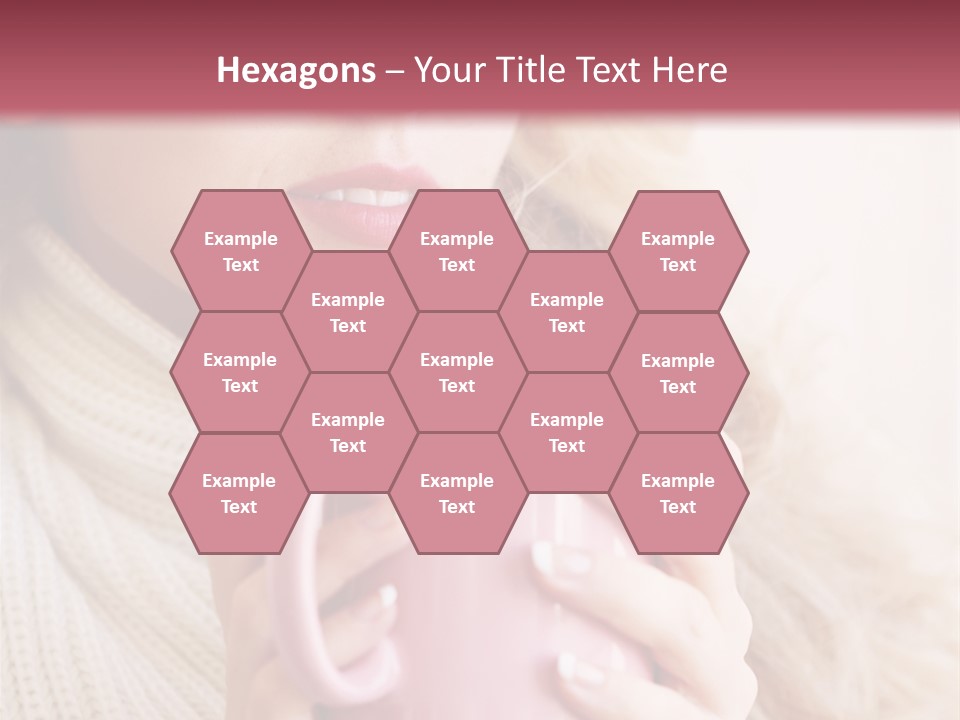 Human Clothing Girl PowerPoint Template