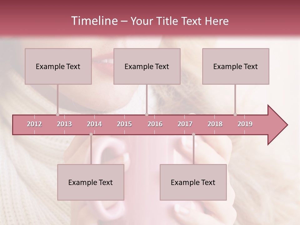 Human Clothing Girl PowerPoint Template