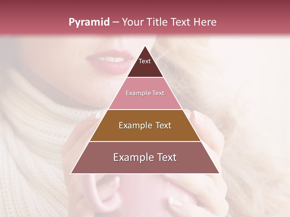 Human Clothing Girl PowerPoint Template