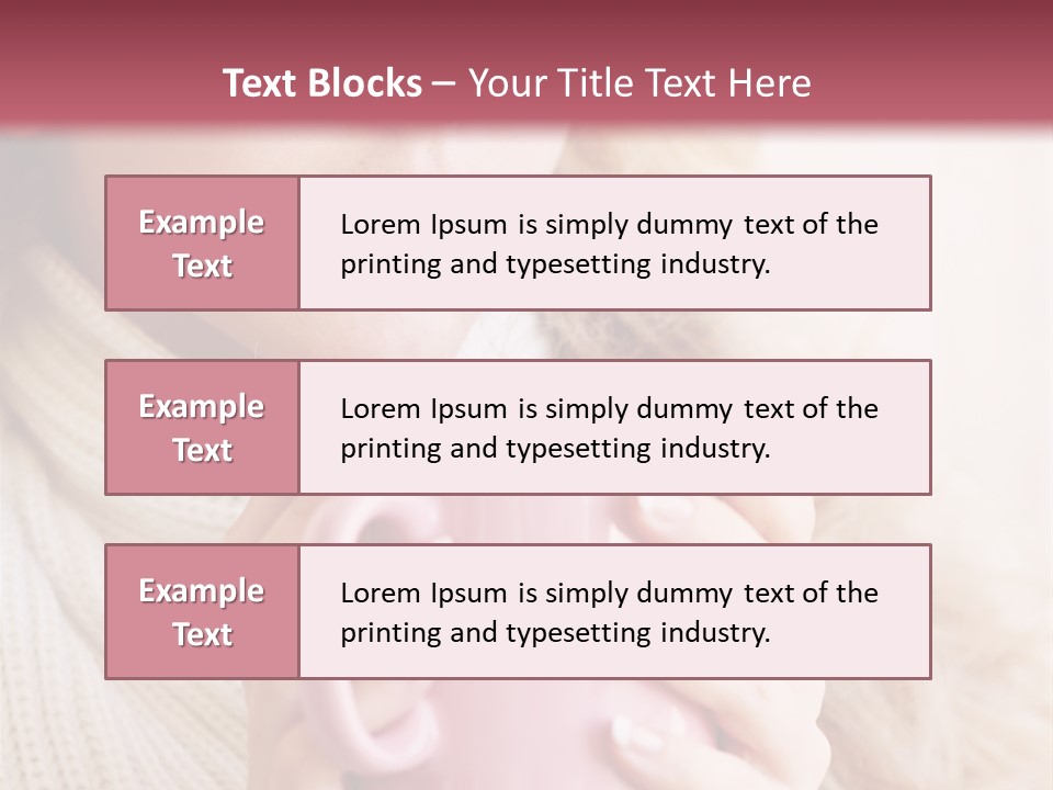 Human Clothing Girl PowerPoint Template