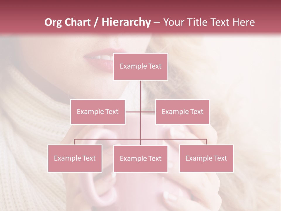 Human Clothing Girl PowerPoint Template