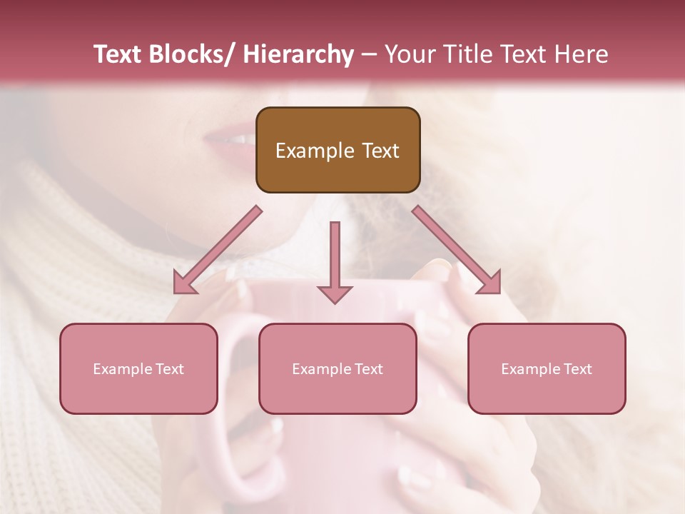 Human Clothing Girl PowerPoint Template