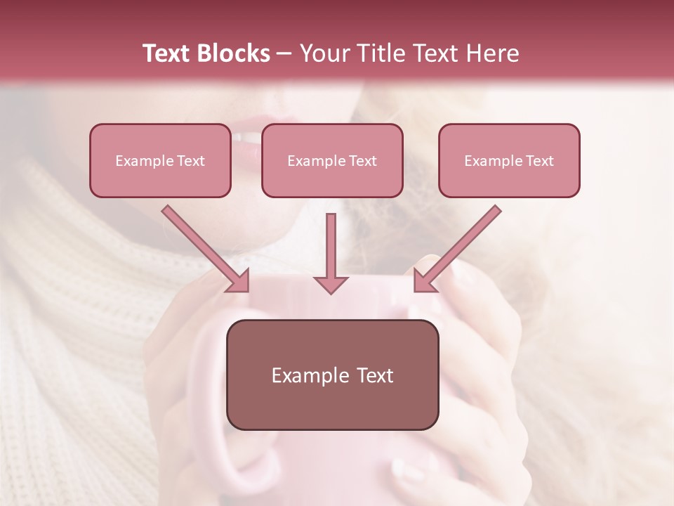 Human Clothing Girl PowerPoint Template