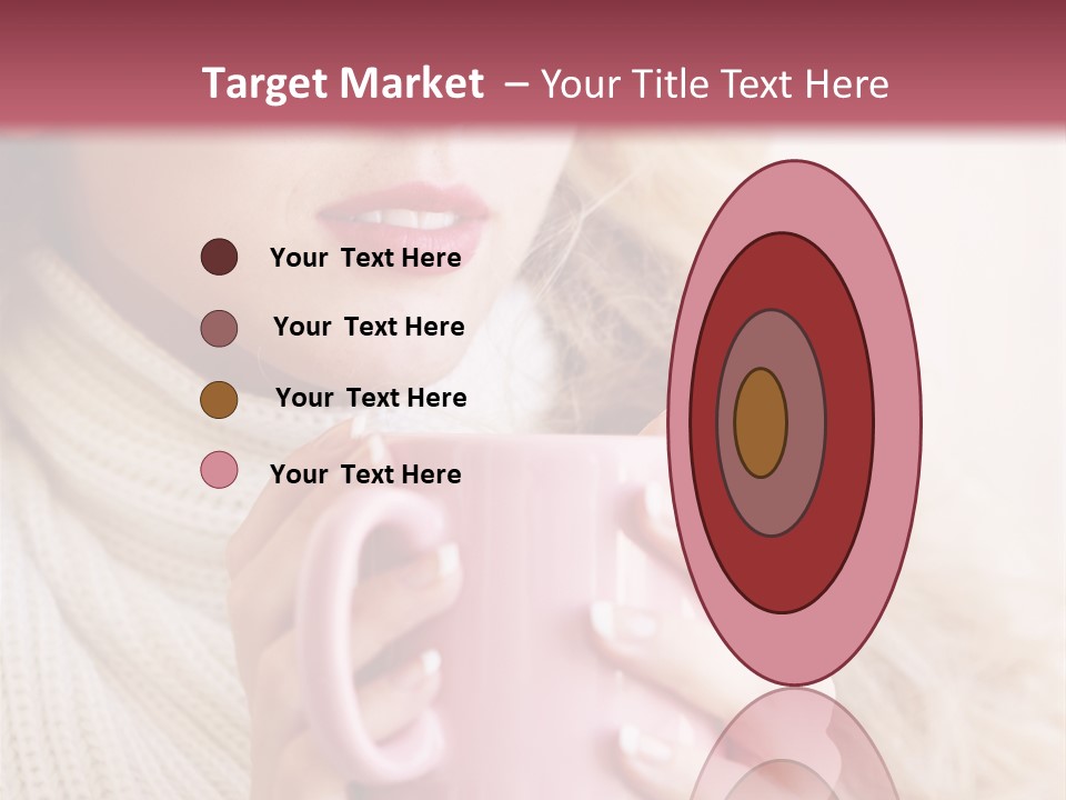 Human Clothing Girl PowerPoint Template