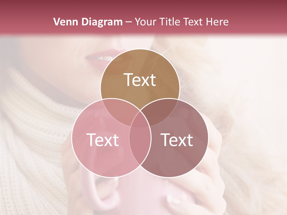 Human Clothing Girl PowerPoint Template